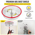 Adjustable Hole Saw Cutter Kit, 1-5/8\" to 11-13 /16\" (40-300 mm), Recessed Hole Saw with PC Dust Shield, Two Replaceable Pilot Drill Bits, for Recessed Lights, Ceiling Speakers, Vent Holes