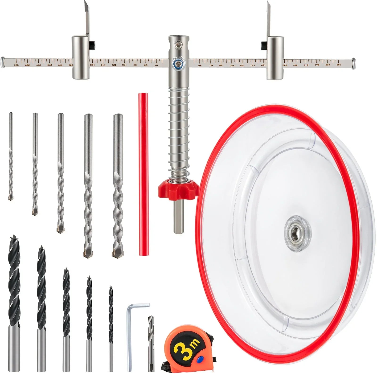 Adjustable Hole Saw Cutter Kit, 1-5/8\