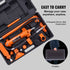 4 Ton Porta Power Kit, Portable Hydraulic Jack with 3.9 ft/1.2 m Oil Hose, Auto Body Frame Repair Kit with Storage Case for Car Repair, Truck, Farm (8800 LBS)