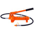 4 Ton Porta Power Kit, Portable Hydraulic Jack with 3.9 ft/1.2 m Oil Hose, Auto Body Frame Repair Kit with Storage Case for Car Repair, Truck, Farm (8800 LBS)