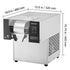 Commercial Snowflake Ice Machine, 375LBS/24H Snowflake Ice Maker, Stainless Steel Ice Shaver Machine, Electric Snow Cone Maker, Air Cooling System for Rapid Heat Dissipation, for Bakery, Cafe