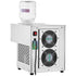 Commercial Snowflake Ice Machine, 375LBS/24H Snowflake Ice Maker, Stainless Steel Ice Shaver Machine, Electric Snow Cone Maker, Air Cooling System for Rapid Heat Dissipation, for Bakery, Cafe