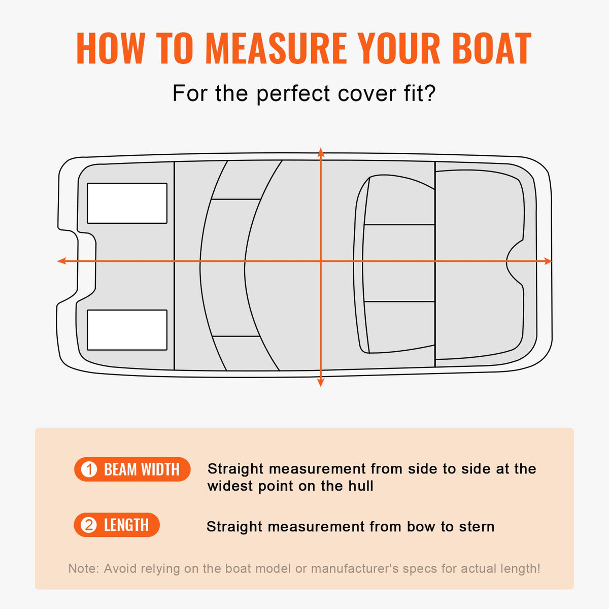 Pontoon Boat Cover 800D Waterproof Trailerable 19-20 ft with Storage Bag