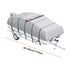 Pontoon Boat Cover 800D Waterproof Trailerable 19-20 ft with Storage Bag