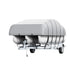 Pontoon Boat Cover 800D Waterproof Trailerable 19-20 ft with Storage Bag