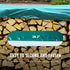 VEVOR PVC Waterproof Tarp, 16.5 x 29.5 ft Heavy Duty PVC Tarpaulin, Tear-Proof and Weather-Proof, with Grommets and Reinforced Edges for Canopy Boat RV Tent Shelter Trailer Truck Cover, Green