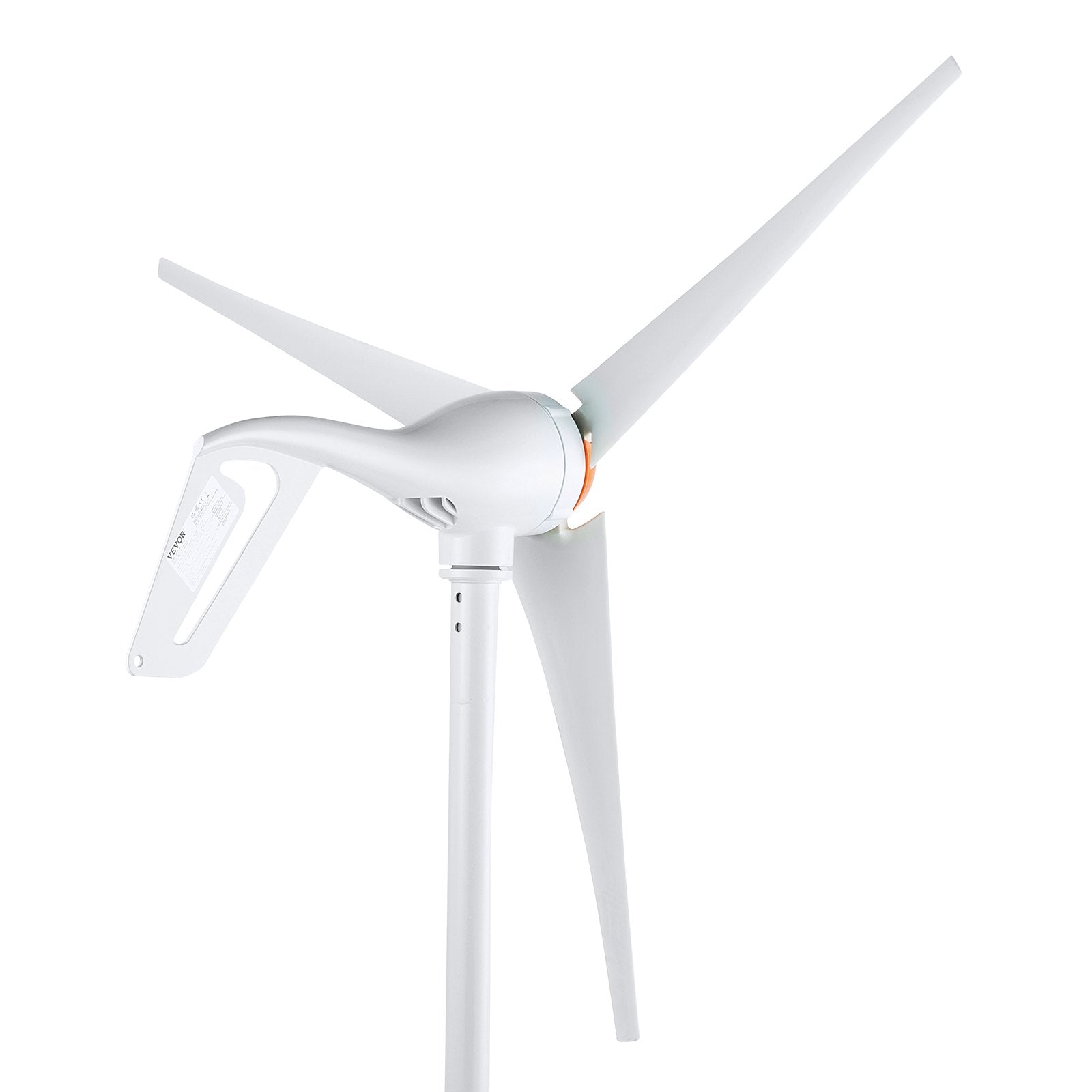500W Wind Turbine Generator, 12V Wind Turbine Kit, 3-Blade Wind Power Generator with Anemometer, MPPT Controller & Adjustable Windward Direction, Suitable for Home, Farm, RVs, Boats