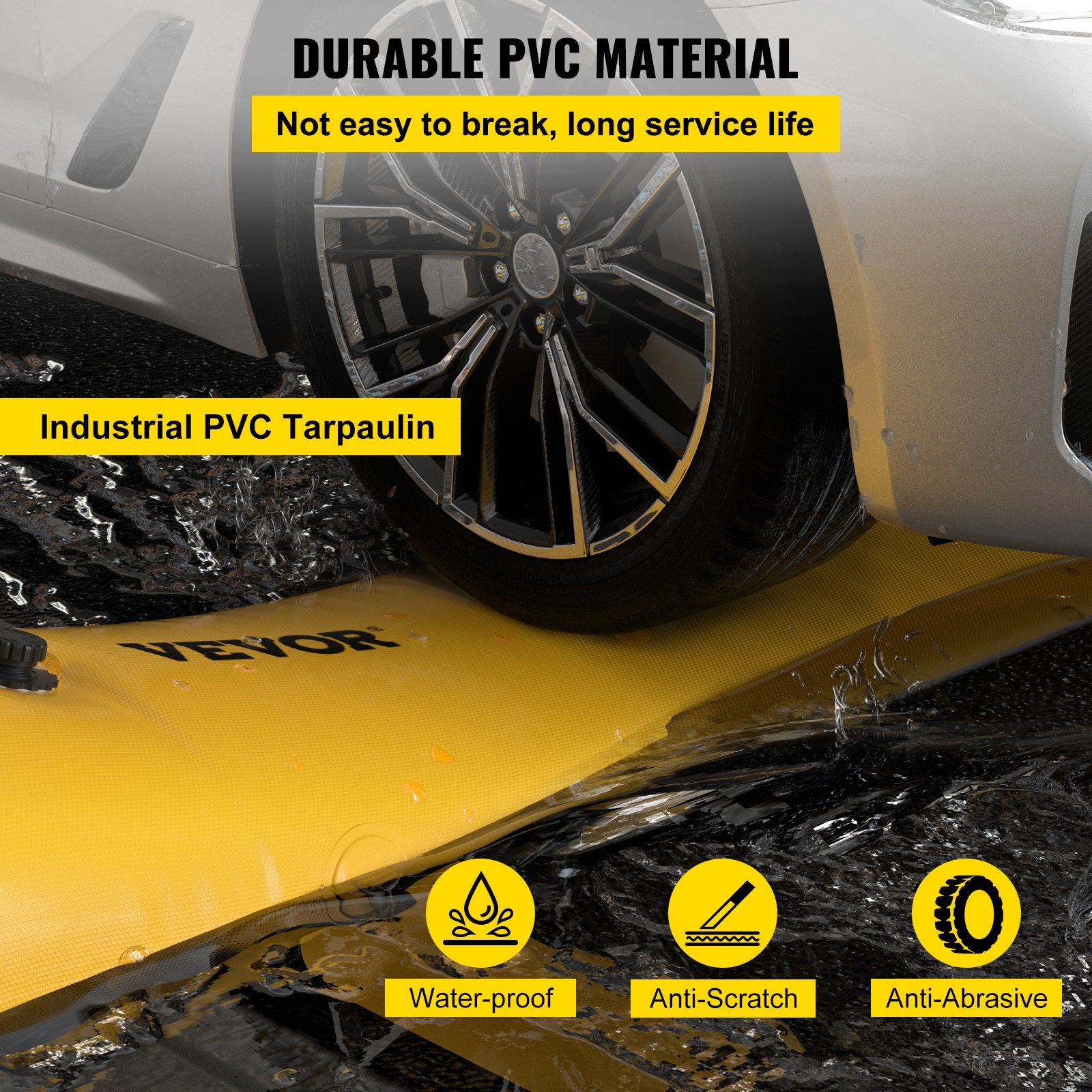 Flood Barrier Hydro Barrier 24' Length x 6