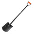Square Shovel, 122 cm Heavy-Duty Flat Shovel, Transfer Shovels with Alloy Steel Blade and Non-Slip D-Handle, Detachable and Easy Storage, for Gardening, Construction, Digging & Snow Shoveling