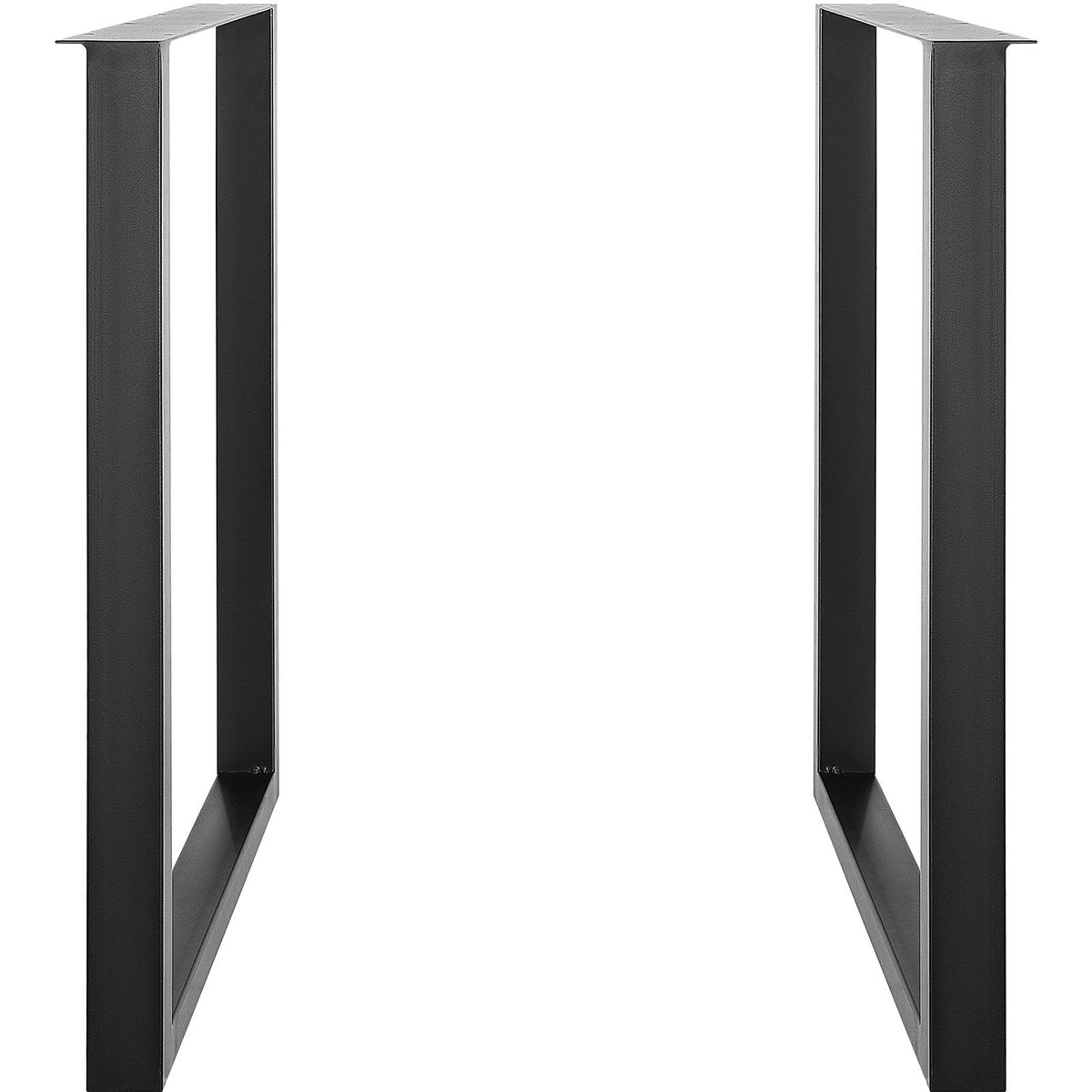 28 Inch Adjustable Steel Furniture Legs Set of 2 Heavy Duty Desk Table Legs