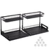VEVOR 2-Tier Wire Pull Out Cabinet Under Sink Basket Organizer 10.7"x14.2" 2PCS