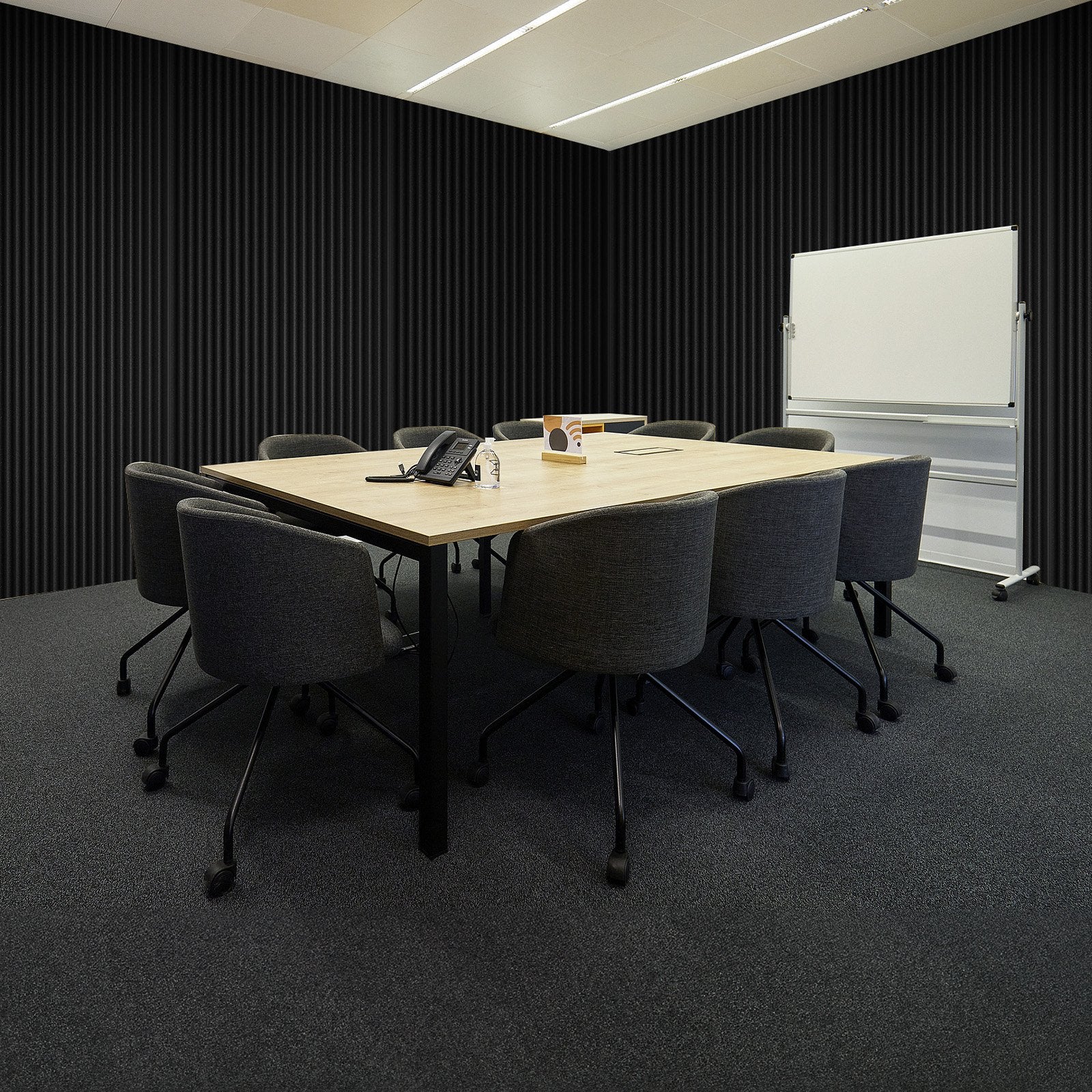 Acoustic Foam Panels 50 Pack 12 x 12 x 2 in for Studio Wall and Ceiling