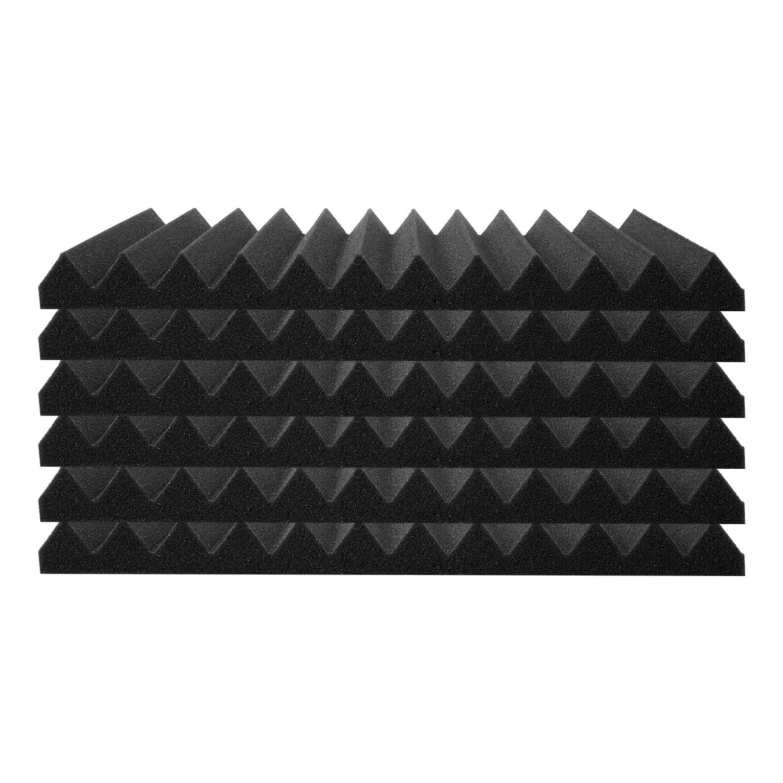 Acoustic Foam Panels 52 Pack 12 x 12 x 1 in for Studio Wall and Ceiling