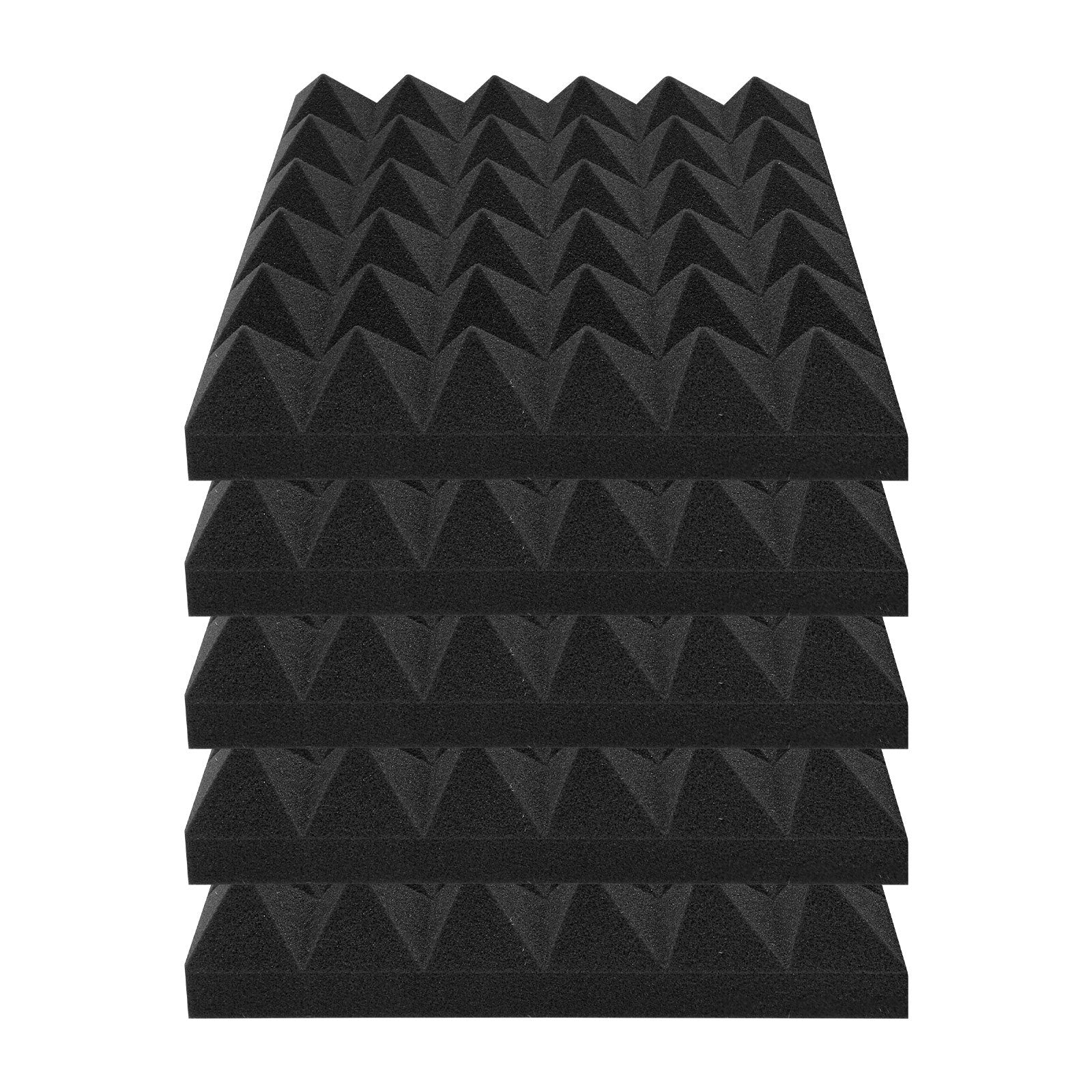 Acoustic Foam Panels 36 Pack 12 x 12 x 2 in for Studio Wall and Ceiling