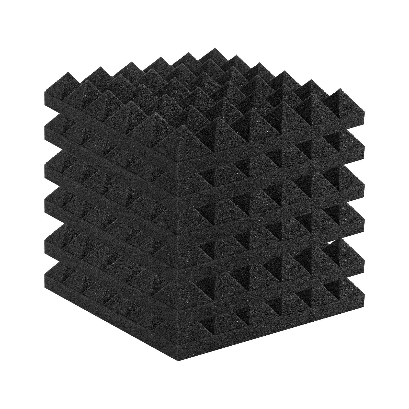 Acoustic Foam Panels 36 Pack 12 x 12 x 2 in for Studio Wall and Ceiling