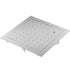 VEVOR Recessed Manhole Cover 11.8\"x11.8\" Clear Opening, Galvanized Steel Drain Cover Overall Size 14.5\"x14.5\", Sealed Square Manhole Cover and Frame, Steel Man Hole Lid Inspection Access for Boat/