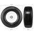13x5-6 Lawn Mower Tires with Rim 2 Pack Flat Free Tractor Wheel Assembly