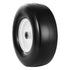 Lawn Mower Tires with Rim, 13x5-6" Tubeless Tractor Tires, 2-Pack Tire and Wheel Assembly, Flat-free PU Tires, 3.25"-5.9" Centered Hub, 3/4" Bushing Size, 20 PCS Adapter for Lawn Mowers Tractors