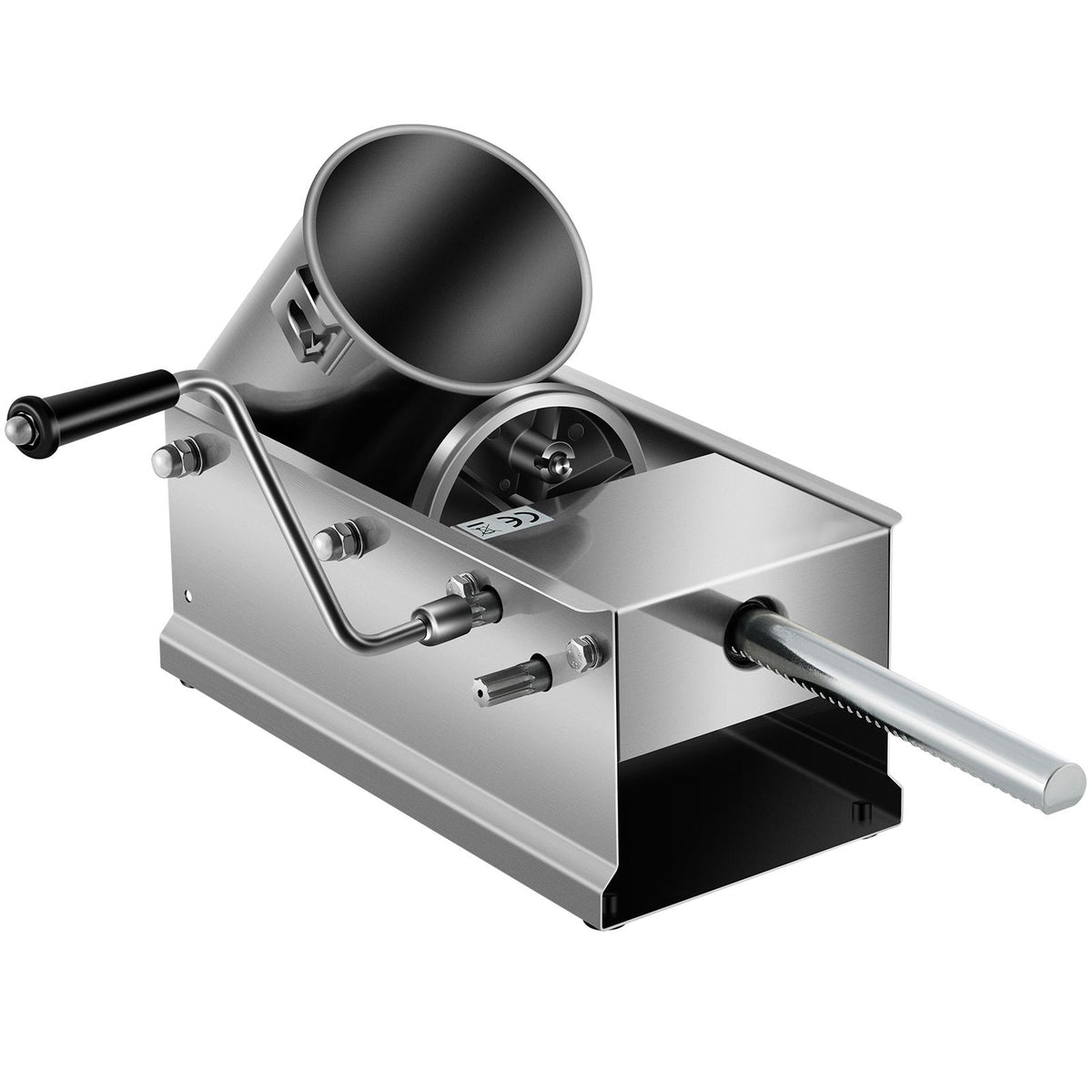 3L Manual Sausage Stuffer 304 Stainless Steel Dual Speed Meat Filler Machine