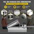 5L Manual Sausage Stuffer 304 Stainless Steel Dual Speed Meat Filler Machine