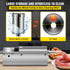 5L Manual Sausage Stuffer 304 Stainless Steel Dual Speed Meat Filler Machine