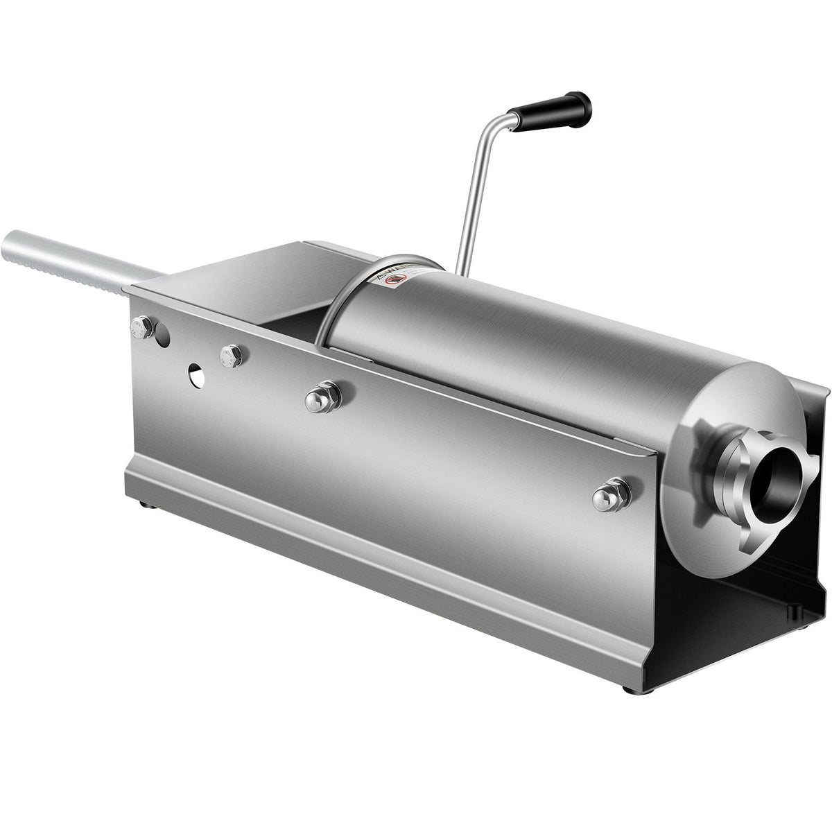 5L Manual Sausage Stuffer 304 Stainless Steel Dual Speed Meat Filler Machine