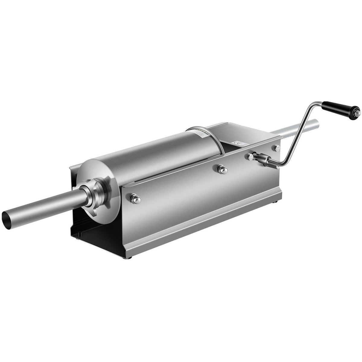 5L Manual Sausage Stuffer 304 Stainless Steel Dual Speed Meat Filler Machine
