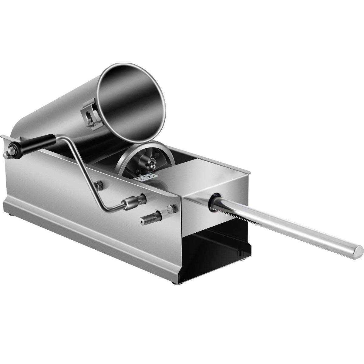5L Manual Sausage Stuffer 304 Stainless Steel Dual Speed Meat Filler Machine