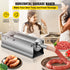 Manual Sausage Stuffer, 5 L / 11 LBS Horizontal Sausage Machine, Dual-Speed Meat Stuffer, Made of Food-Grade 304 Stainless Steel, Includes 5 Stuffing Tubes, for Home Kitchen Restaurant Commercia