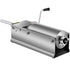 Manual Sausage Stuffer, 5 L / 11 LBS Horizontal Sausage Machine, Dual-Speed Meat Stuffer, Made of Food-Grade 304 Stainless Steel, Includes 5 Stuffing Tubes, for Home Kitchen Restaurant Commercia