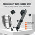 8 ft Sliding Barn Door Hardware Kit for Double Doors, Heavy Duty I Hangers