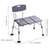 Bathtub Transfer Bench Shower Seat Adjustable Elderly Bath Chair 400lbs