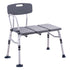 Bathtub Transfer Bench Shower Seat Adjustable Elderly Bath Chair 400lbs