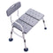 Tub Transfer Bench for Bathtub, Adjustable Shower Seats for Adults, Lightweight Shower Bench for Elderly and Disabled, Non-Slip Bath Seats with Armrest and Reversible Backrest, 400lbs Capacity