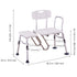 Tub Transfer Bench Bathtub Shower Seat for Senior Height Adjustable 400LBS