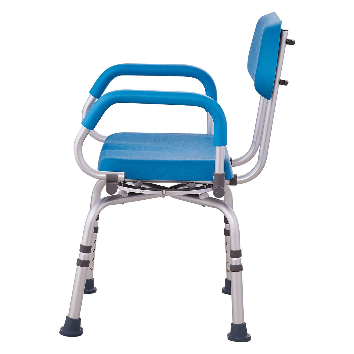 360° Swivel Shower Chair Adjustable Bath Seat for Elderly Disabled 300lbs