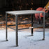Welding Table 36" x 24", 800LBS Capacity Welding Workbench Table, Heavy-Duty Work Bench with 0.63" Fixture Holes and Non-slip Foot Pads for Welding Assembly Repair Works