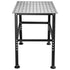 Welding Table 36" x 24", 800LBS Capacity Welding Workbench Table, Heavy-Duty Work Bench with 0.63" Fixture Holes and Non-slip Foot Pads for Welding Assembly Repair Works