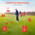 Backyard Golf Game 3 Hole Portable Bucket Golf Game for Kids and Adults