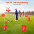 Backyard Golf Game, 6 Hole Golf Course, Golf Game Practice Games, Golf Chipping Game for Family, Adults and Kids, Portable Outdoor Yard Golf Game for Lawn, Yard, Camping, Park, Beach