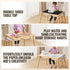 Kids Sensory Table & Chair Set Sand Water Play Table with 2 Storage Bins