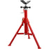 Pipe Jack Stand V-Head Foldable Legs 2500LB Max. Height 52"
