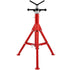 Pipe Jack Stand V-Head Foldable Legs 2500LB Max. Height 52"