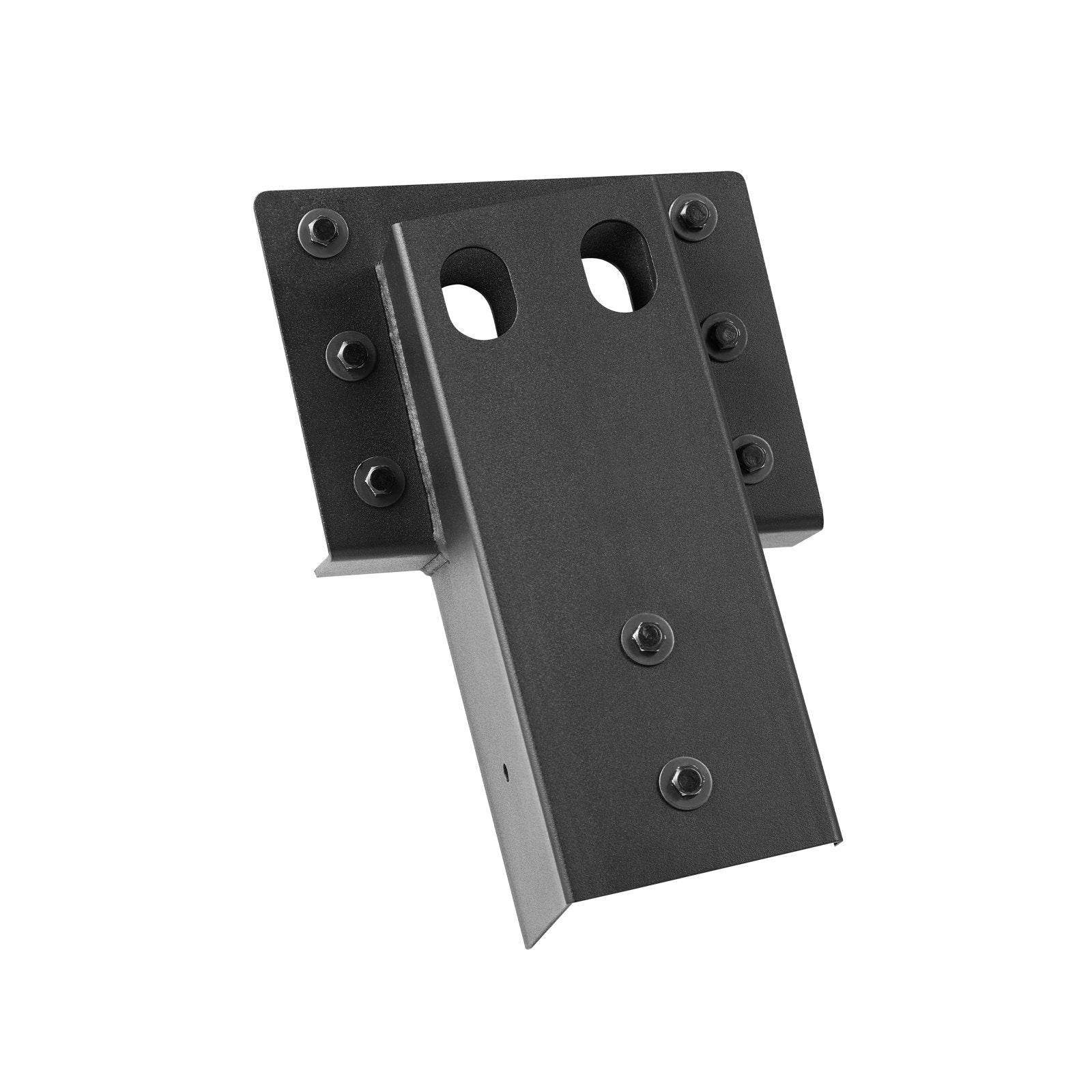 Deer Blind Brackets, Outdoor 3.6x3.6 Platform Bracket, Fit 3.5x3.5 In / 88.9x88.9 mm Lumber, 2204lbs/1000kg Capacity Steel Elevator Brackets for Deer Stand, Hunting Blinds, Shooting Shack, 8 Pcs