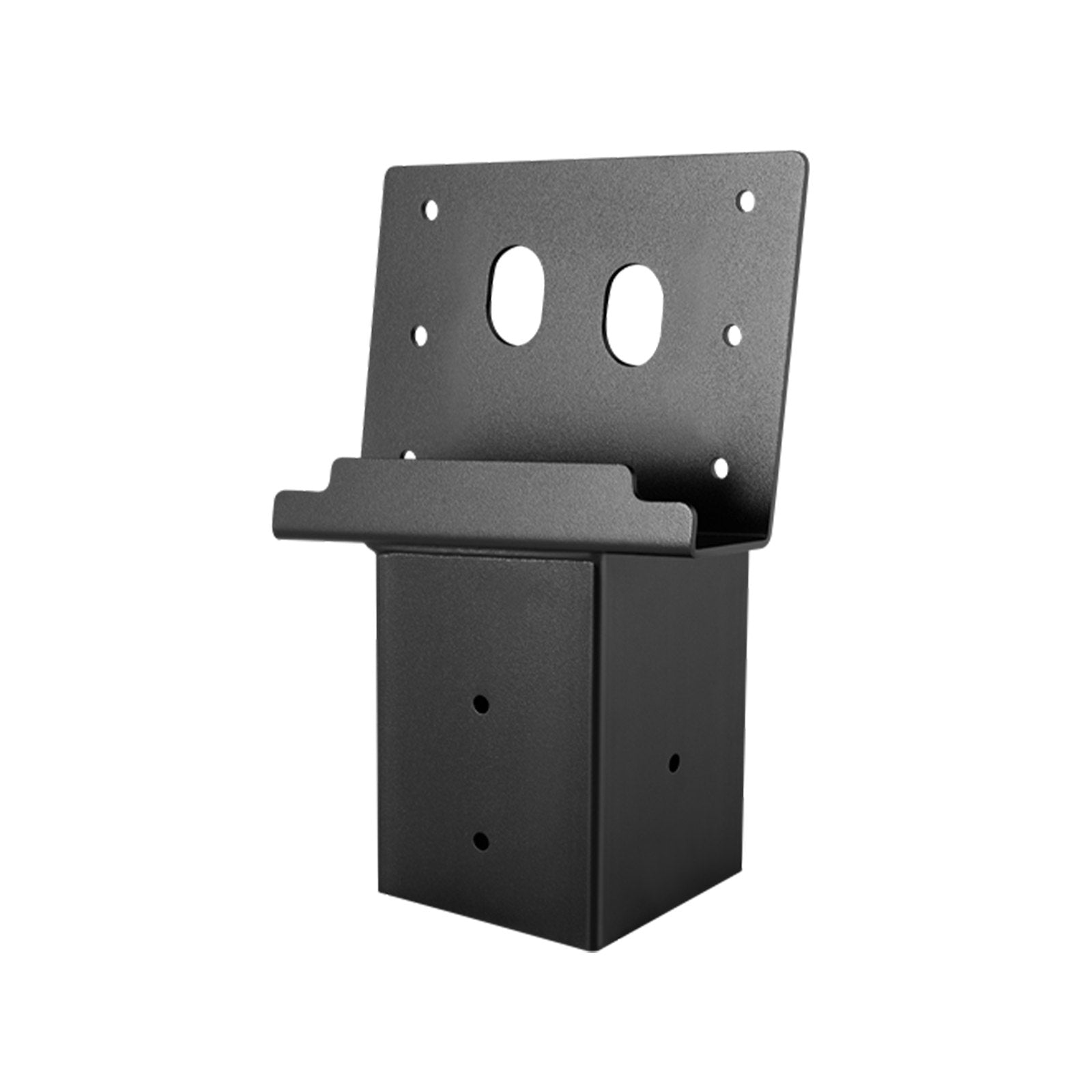 Deer Blind Brackets, Outdoor 3.6x3.6 Platform Bracket, Fit 3.5x3.5 In / 88.9x88.9 mm Lumber, 2204lbs/1000kg Capacity Steel Elevator Brackets for Deer Stand, Hunting Blinds, Shooting Shack, 8 Pcs