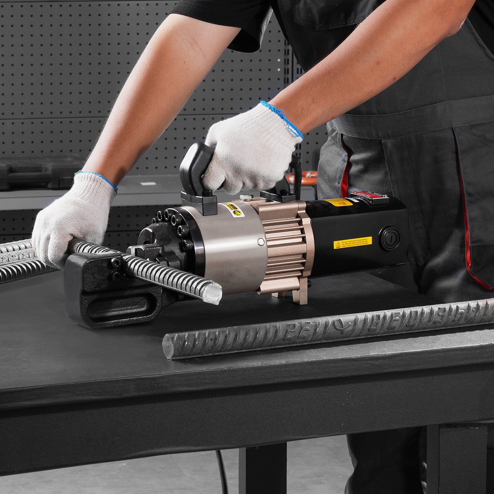 2000W Electric Hydraulic Rebar Cutter Cutting up to 1.1 Inch 5-28mm