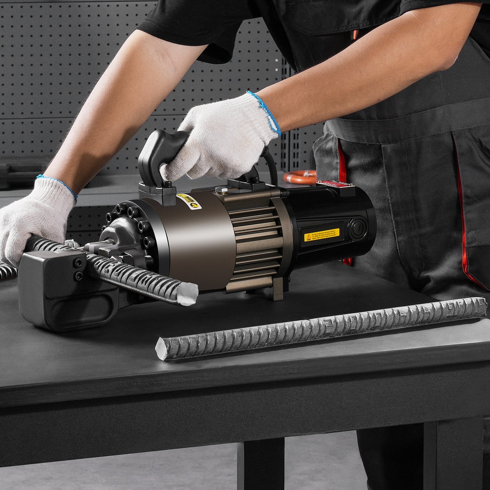 2300W Electric Hydraulic Rebar Cutter Cutting up to 1.26 Inch 5-32mm