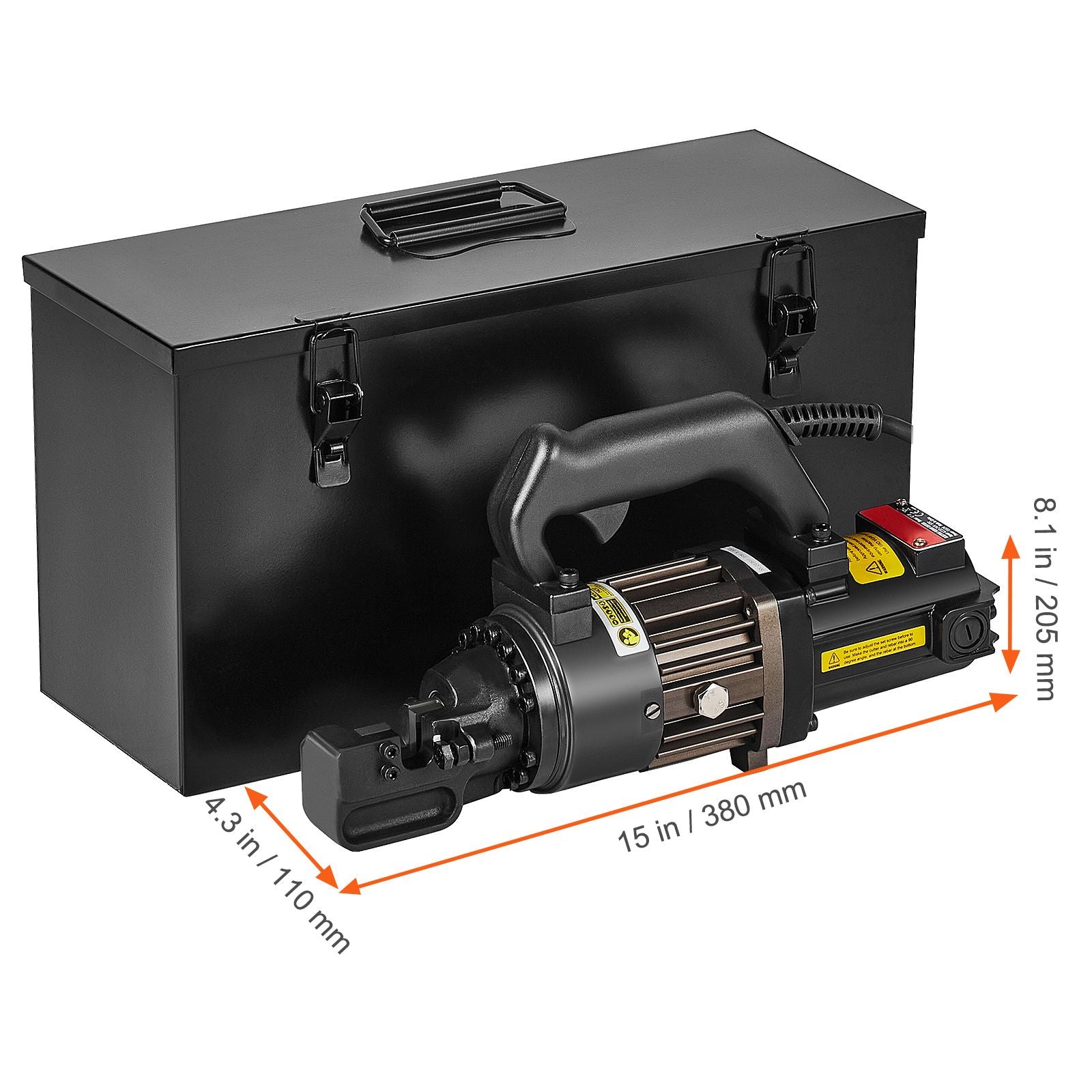 Electric Hydraulic Rebar Cutter 1000W Portable Steel Bar Cutting Machine
