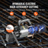 2000W Electric Hydraulic Rebar Cutter Cutting up to 1 Inch #8 4-25mm
