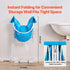 Portable Elevated Foldable Dog Bathtub Pet Shower Station Quick Drain